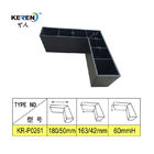 Dauerhafte Plastikfüße des kabinett-KR-P0261, moderne L-förmige Möbel-Fuß-hohe Stabilität fournisseur
