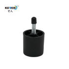 Plastikbein-Ersatz-Sofa-Bein-Schwarz-Farbrunde Form der möbel-KR-P0123 fournisseur