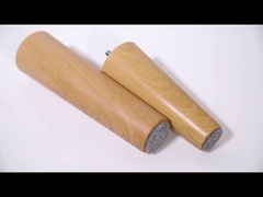 Holzmaserung, verstellbares Sofabein, robust, kein Lärm, mit Bolzen