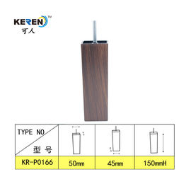 KR-P0166W2 Holzfarbenersatz Plastikcouchbeine Einfache Anbringung Vibrationen reduzieren fournisseur