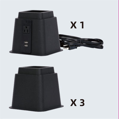 USB PP Stapelbare 3,89" starke verstellbare Bein-Riser fournisseur